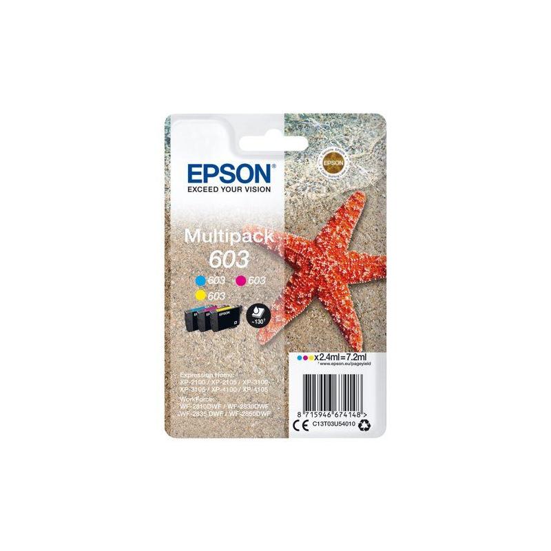 Cartouche d'encre Epson Multipack 603: Impressions nettes et économies