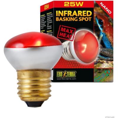 Lampe pour terrarium Exo Terra - Basking Spot Nano 25W - Blanc