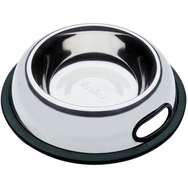 Ecuelle en inox - Nova - 72 Kc - Antidérapante - Poignée ergonomique - 0,5 L
