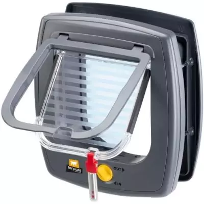 Chatière FERPLAST Swing 5 - Gris pour Chat - 22,5 x 16,2 x 25,2 cm Chatière FERPLAST Swing 5 - Gris pour Chat - 22,5 x 16,2 x 25,2 cm