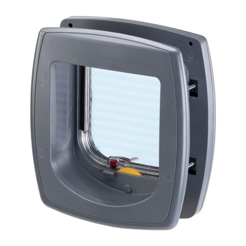 Chatière FERPLAST Swing 5 - Gris pour Chat - 22,5 x 16,2 x 25,2 cm