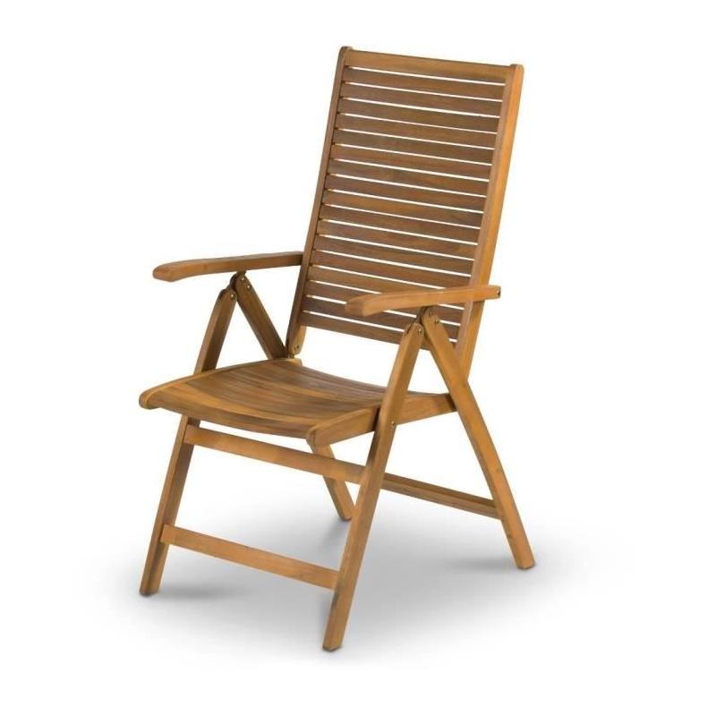 Chaise de jardin réglable pour un confort optimal