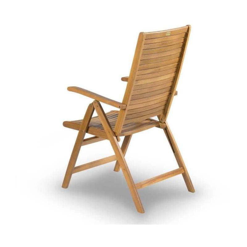 Chaise de jardin réglable pour un confort optimal