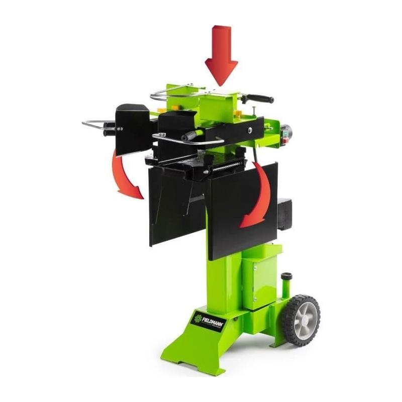 Fendeuse à bois Fieldmann - FZLS 1007V | Pratique et performante!