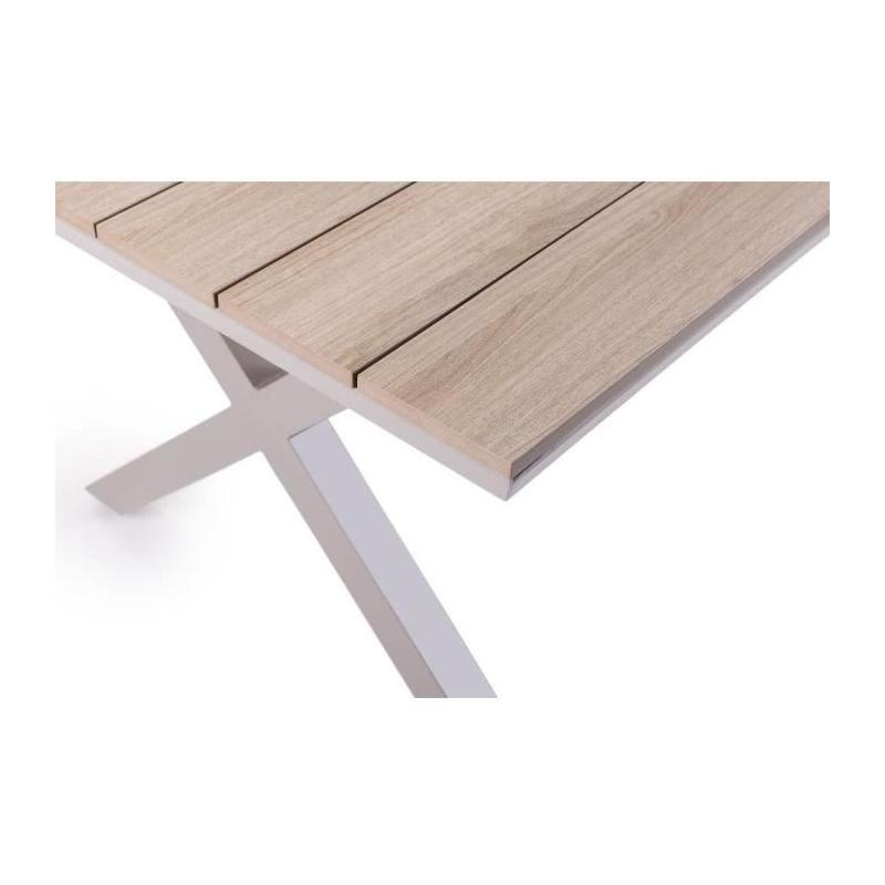 Table de jardin en aluminium - Fieldmann - FDZN 5057
