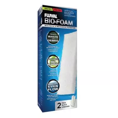 Bloc de mousses FLUVAL 206/306 - Double filtration pour aquarium