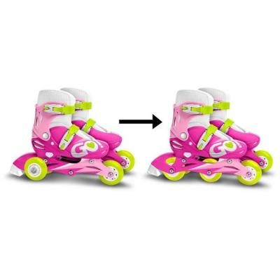 Patins en Ligne 2 en 1 Fille Taille 27-30 - SKIDS CONTROL