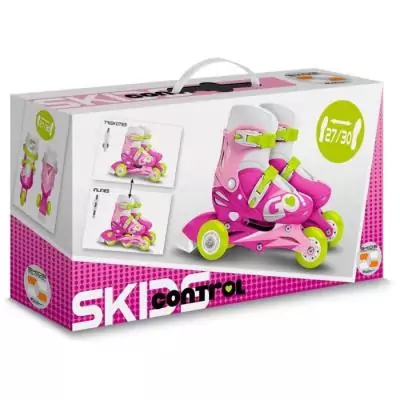 Patins en Ligne 2 en 1 Fille Taille 27-30 - SKIDS CONTROL Patins en Ligne 2 en 1 Fille Taille 27-30 - SKIDS CONTROL