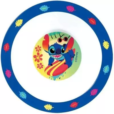 Ensemble repas Stitch et Angel - Fun House - Lot vaisselle