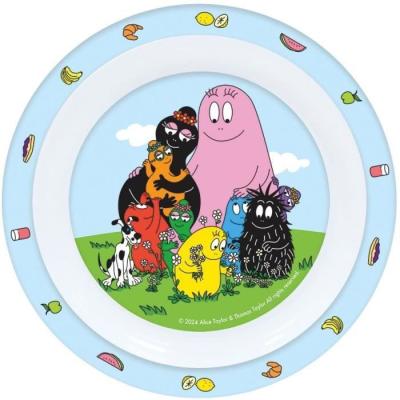 Lot vaisselle BARBAPAPA FUN HOUSE - Pour des repas colorés!
