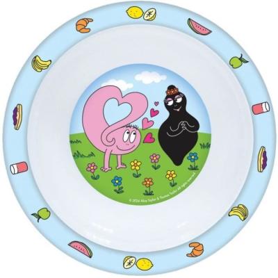 Lot vaisselle BARBAPAPA FUN HOUSE - Pour des repas colorés!