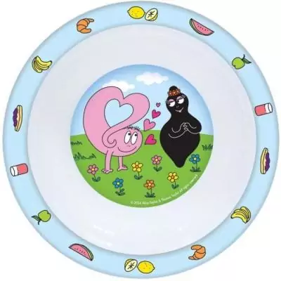 Lot vaisselle BARBAPAPA FUN HOUSE - Pour des repas colorés! Lot vaisselle BARBAPAPA FUN HOUSE - Pour des repas colorés!