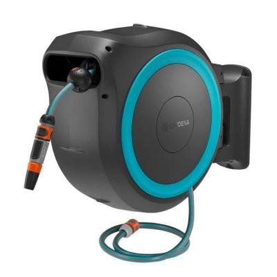 Dévidoir mural GARDENA PowerRoll XXL 18V - 40m - Bleu - P4A