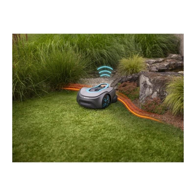 Tondeuse robot GARDENA Smart SILENO Free 800 - Sans câbles - Surface 800 m²