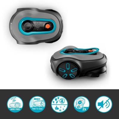 Tondeuse robot GARDENA Smart SILENO Free 800 - Sans câbles - Surface 800 m²