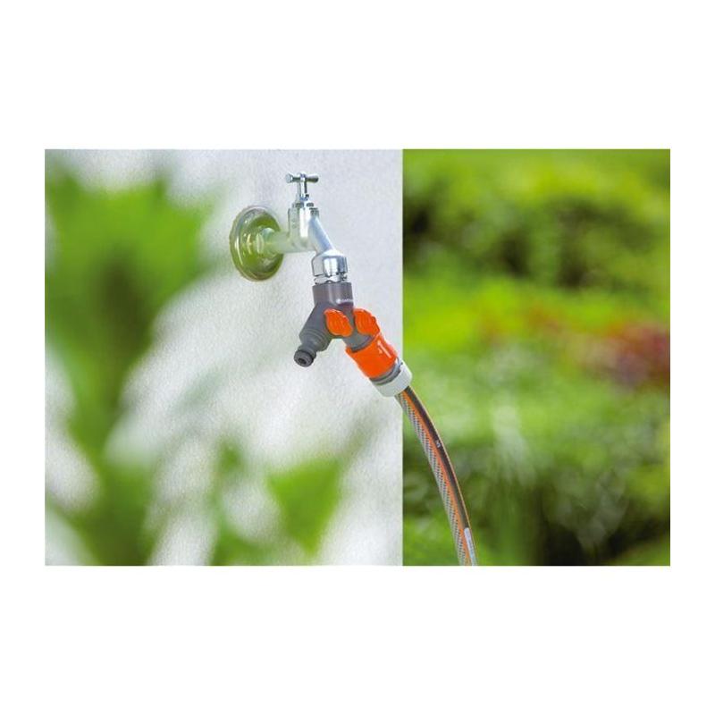 Sélecteur d'arrosage à 2 voies GARDENA - Pratique et fiable