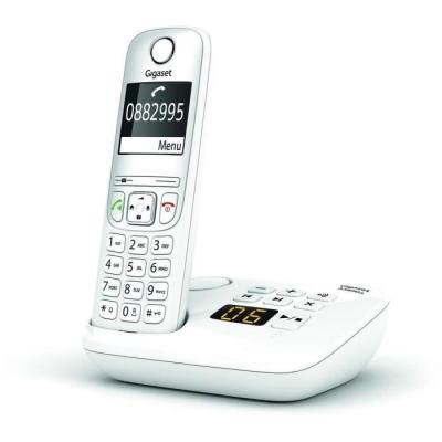 Téléphone Fixe AS690 A Trio Blanc - GIGASET: 20 sonneries - Mains libres