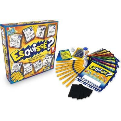 Jeu d'ambiance Esquissé 8 joueurs: dessinez et devinez vite!