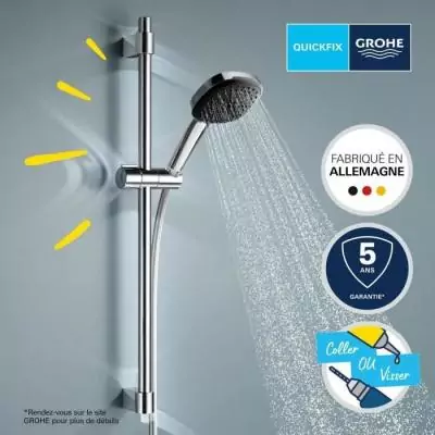 Ensemble de douche GROHE Vitalio Comfort 110 - Sélection facile et économie