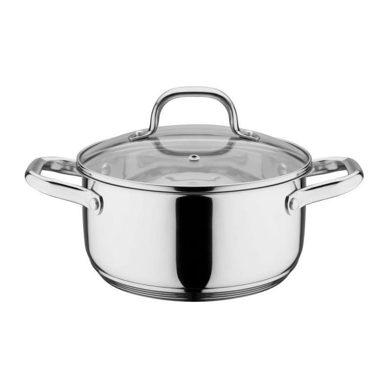 Ensemble de cuisine GSW Trentino 10 pièces - Acier inoxydable massif