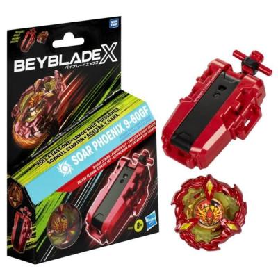 Pack Beyblade X Soar Phoenix 9-60GF: Toupie de Compétition avec Lanceur Deluxe