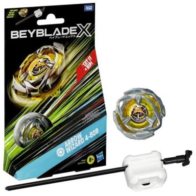 Beyblade X Starter Pack Arrow Wizard 4-80B - Toupie de compétition endurance !