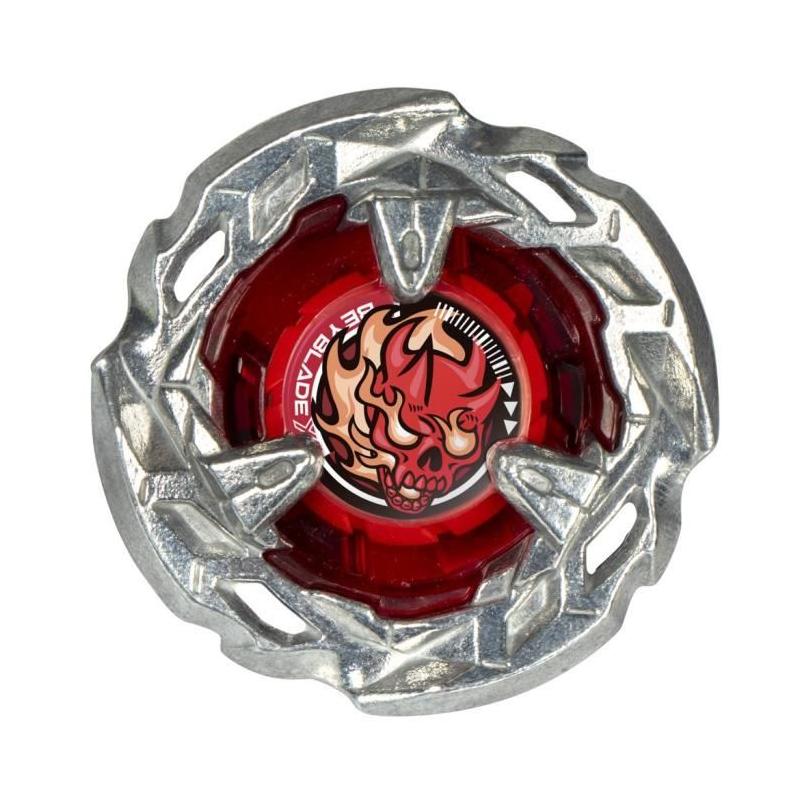 Pack de départ Beyblade X, Scythe Incendio 4-60T: toupie équilibrée et lanceur