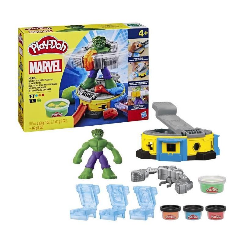Coffret Play-Doh Hulk Écrase tout - Pâte à modeler Marvel