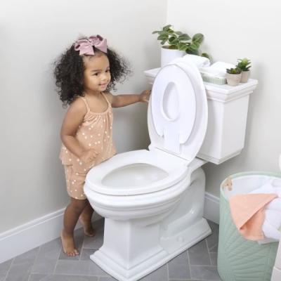 Réducteur de Toilette Ingenuity Flip & Sit - Fixation Adhésive