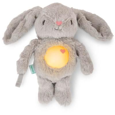 Veilleuse musicale et apaisante pour bébé - Doudou lapin Sylvie