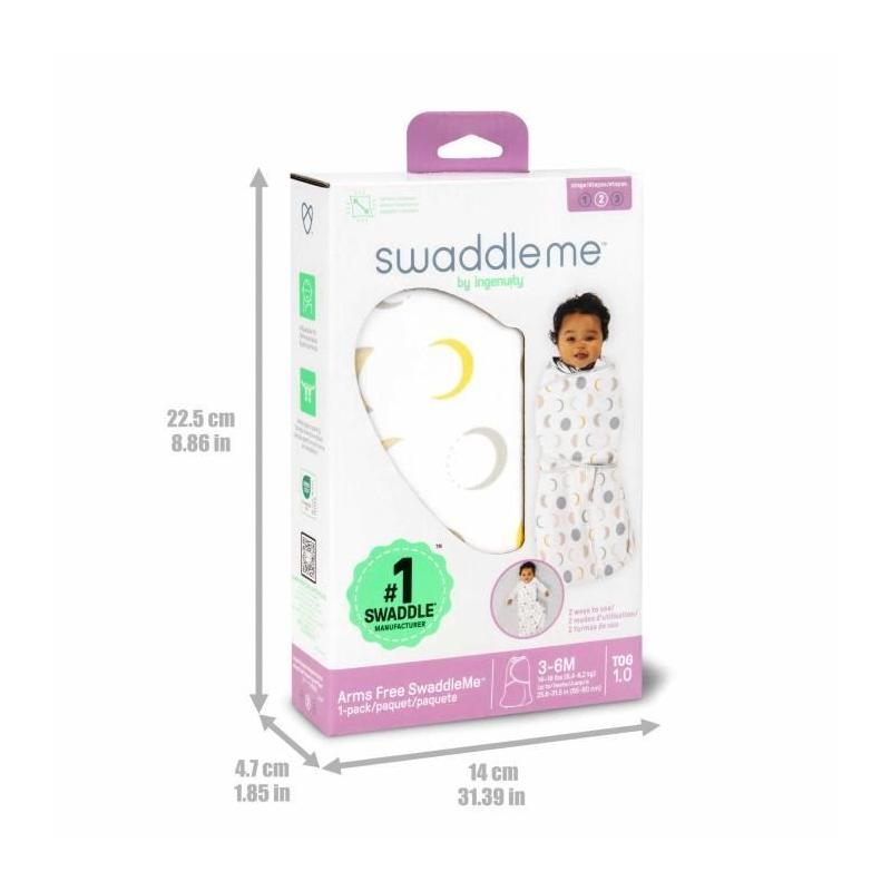 Gigoteuse évolutive Lunes mi-saison TOG 1 - Certifié Oeko-Tex