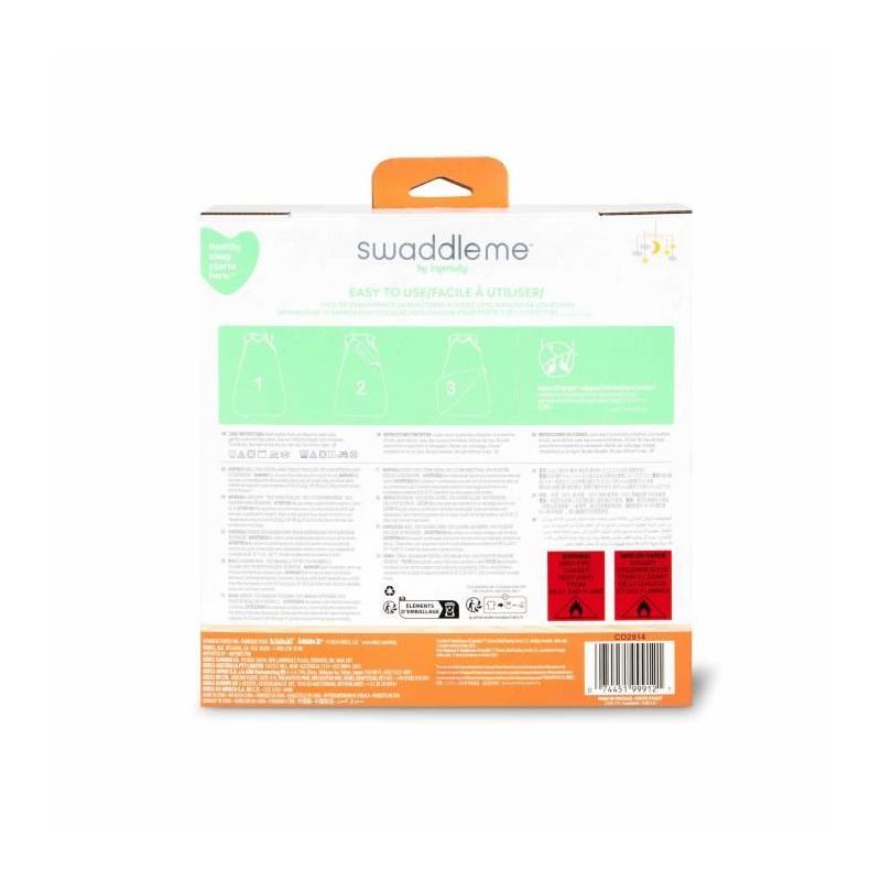 Gigoteuse d'Emmaillotage Gris Souris, certifiée oeko-Tex - TOG 2.5