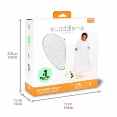 Gigoteuse d'Emmaillotage Gris Souris, certifiée oeko-Tex - TOG 2.5