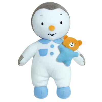 Peluche T'choupi Luminou 25cm - Douceur et lumière assurées!