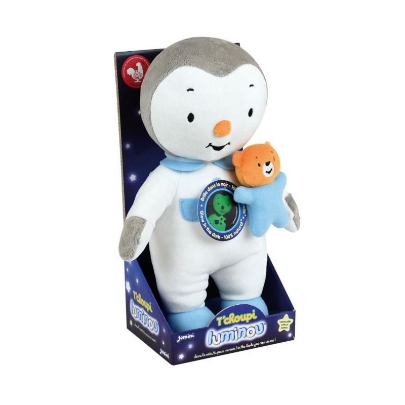 Peluche T'choupi Luminou 25cm - Douceur et lumière assurées!