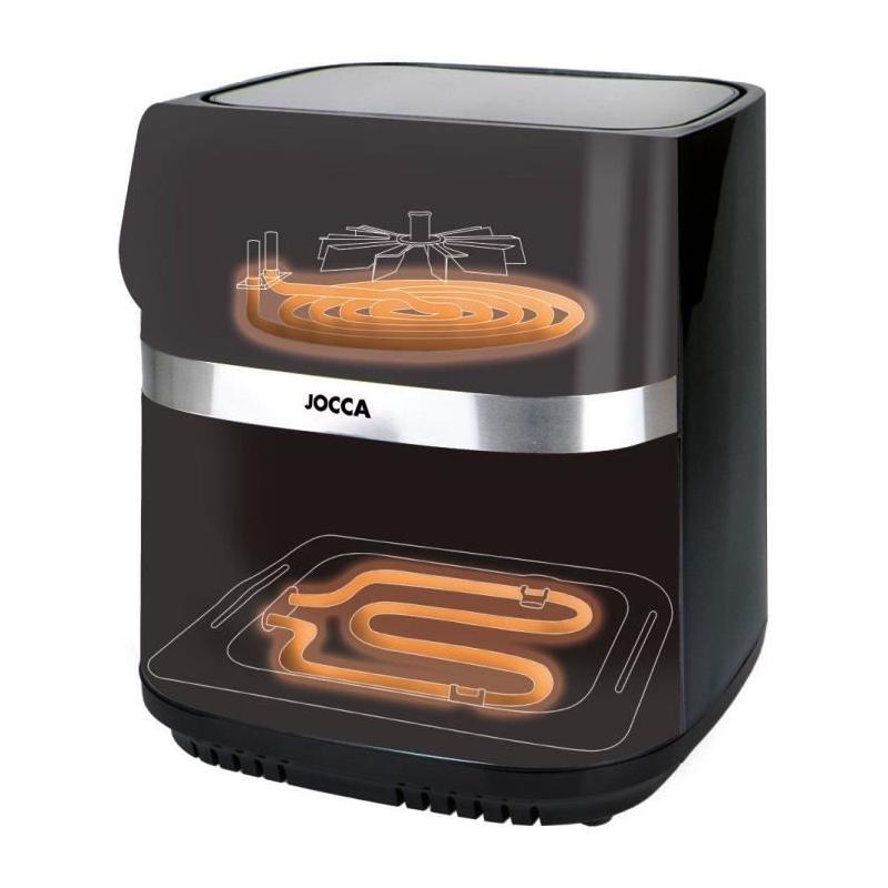 Friteuse à air JOCCA 9L - Cuisinez sans huile - Pratique et efficace