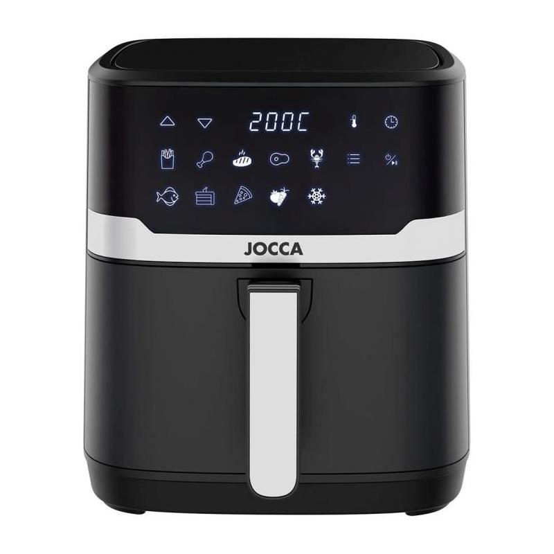 Friteuse Sans Huile JOCCA 6,5L Numérique - Parfaite pour des frites croustillantes!
