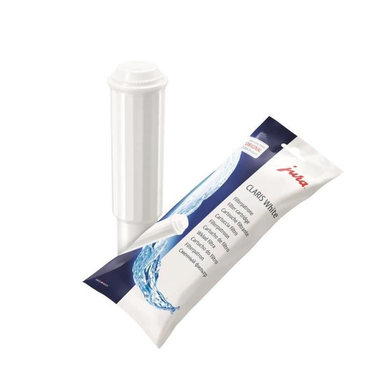 Filtre à eau JURA Cartouche Claris White - Accessoire Petit Déjeuner