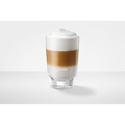 Ensemble de 2 mini verres à latte JURA Macchiato - Idéal pour le petit déjeuner
