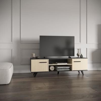 Ensemble salon moderne - KENT - Chene de fil / Sidewalk