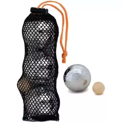 Ensemble de pétanque K-RO - 560 g - Prêt à jouer