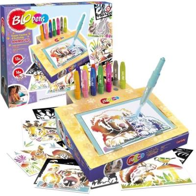 Jeu de coloriage amusant pour enfants - Blopens Animaux de LANSAY