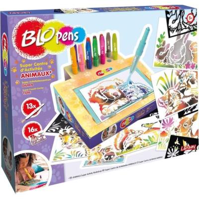 Jeu de coloriage amusant pour enfants - Blopens Animaux de LANSAY