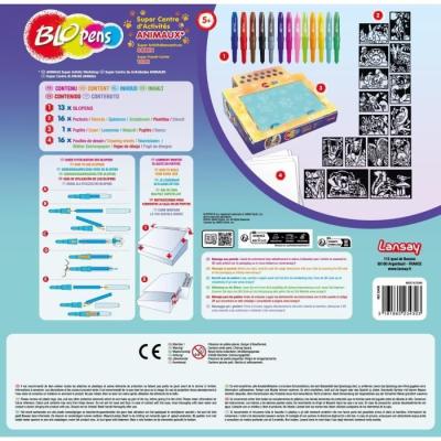 Jeu de coloriage amusant pour enfants - Blopens Animaux de LANSAY