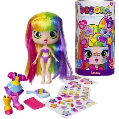 Personnalise ta Fashion Doll avec Poupée Decora Girlz - LANSAY