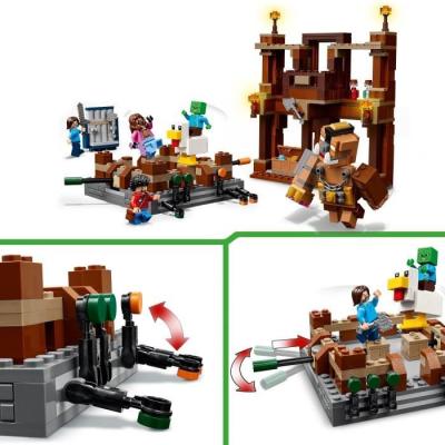 LEGO Minecraft 21272 Le Ring du Manoir des Bois - Construction pour garçon de 10 ans