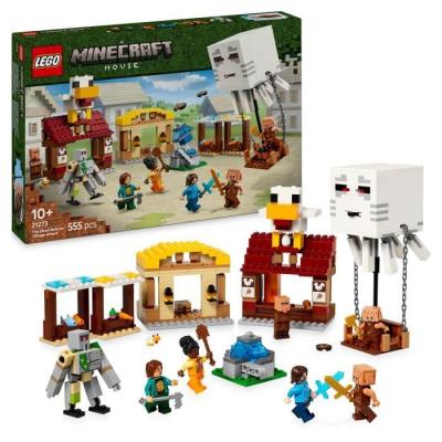LEGO Minecraft 21273: Les Ghasts attaquent! - Jeu de construction pour garçons de 10 ans