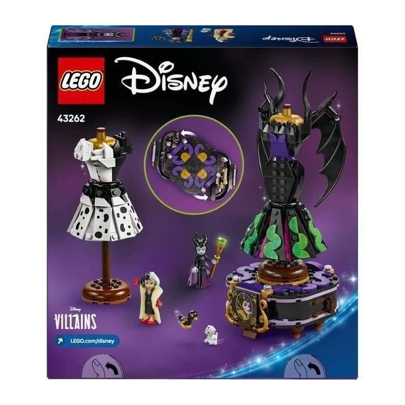 LEGO Disney Villains : Les Robes de Maléfique et Cruella pour filles de 9 ans