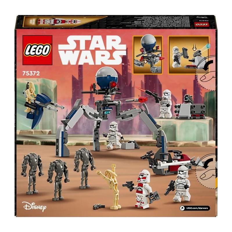 Pack de Combat des Clone Troopers et Droides Star Wars LEGO