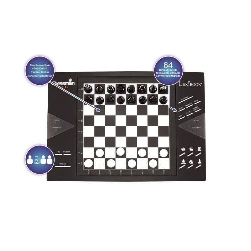 Jeu d'échecs électronique LEXIBOOK - Stratégie et fun pour tous!